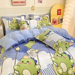 LUOLAI HOME Комплект постельного белья, 200 см, 4 предмета - фото 5