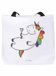 Шоппер Mr. & Mrs. Panda, белый - фото