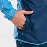 Детская сверхлегкая ветрозащитная беговая куртка KIPRUN WIND - двухцветная синяя Kiprun - фото 8