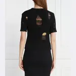 Свитер свободного кроя Pinko, черный - фото 3