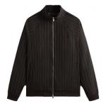 Куртка double weave clifton track jacket 'kindling' Kith, черный - фото