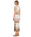 Платье Splendid Katya Sweater Dress, Neutral Multi - фото 3