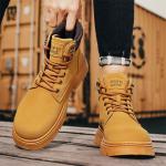 Мужские ботинки Cahhrrn X Martin Boot Men Beige Jeanswest - фото 5