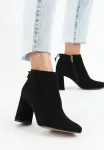 Ботильоны на каблуке Wojas, Black - фото