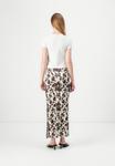 Юбка Noisy May NMSTELLA MIDI SKIRT, Birch/Brown/Off-White - фото 3