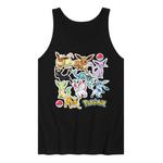 Мужская майка с наклейками Pokemon Eevelution Licensed Character - фото