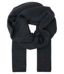 Шарф Polo Ralph Lauren шерстяной, черный - фото