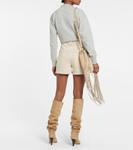 Джинсовые шорты Sintio Marant Etoile, экрю - фото 3