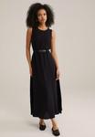 Платье макси WE Fashion, черный - фото