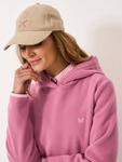 Микрофлисовая толстовка с капюшоном Crew Clothing, Dark Pink - фото 4