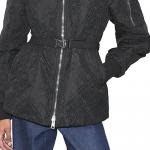 T Monogram FW25 Пуховик Women's TORY BURCH, черный - фото 6