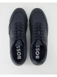 Кроссовки на шнуровке BOSS Sneaker low, синий - фото 4