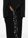 Брюки Balmain с жемчужной отделкой, черный - фото 5