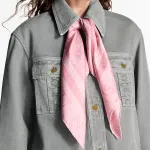 Шарф LOUIS VUITTON, розовый - фото 7