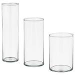 Набор ваз Ikea Cylinder, 3 штуки - фото