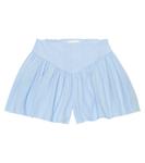 Полосатые шорты с флагом Scooby Morley, синий - фото