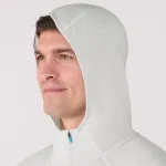 Толстовка с молнией до половины Trax Power Grid Stio, Quiet Gray - фото 4