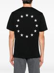 Футболка Études Studio europa со звездами, черный - фото 4