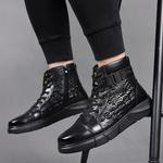 Ботинки текстурные Egchi, черный - фото 2