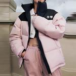 LINING Пуховики Unisex Neon Soft Pink/Black - фото 4