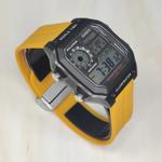 Унисекс молодечные черные часы 44 мм CASIO - фото 4