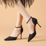 Туфли женские на высоком каблуке Dunnu, черный - фото 13