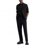 Поплиновая рубашка EMPORIO ARMANI, черный - фото 6