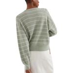 Полосатый ребристый джемпер Brunello Cucinelli, белый - фото 9