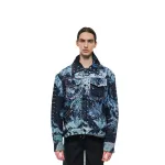 Feng Chen Wang Лазерный однобортный блейзер, Dark Blue - фото 6