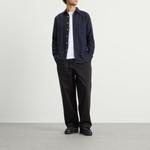 Рубашка Teca из фланели Portuguese Flannel, темно-синий - фото 4