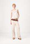 Брюки PCSASTINA WIDE Pieces, кремовый - фото 2