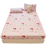 Подогнанная простыня Sanrio, розовый - фото 2