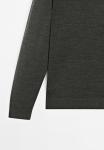 Топ Massimo Dutti MERINO LONG SLEEVE, Dark Grey - фото 8