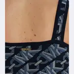 Облегающий топ Michael Kors, синий - фото 4