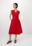 Платье MICHAEL Michael Kors V NECK MIDI , Crimson/Red - фото 5
