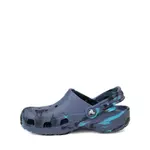 Сабо Crocs Classic Clog, цвет Marbled Navy/Multicolor - фото