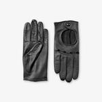 Кожаные водительские перчатки Aspinal Of London, черный - фото