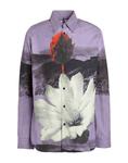 Рубашка Oamc, лиловый - фото