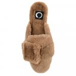 Ушная тапочка Journee, коричневый - фото 5