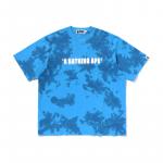 Футболка Bape Destroyed Bleach Logo Relaxed Fit A BATHING APE, черный - фото 9