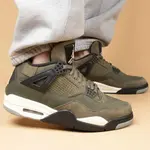 Jordan Кроссовки 4 Retro SE 'Craft Medium Olive' GS - фото 3