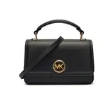 Кожаная сумка на плечо xbody Michael Kors, черный - фото