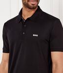 Рубашка поло Slim fit Boss Green, черный - фото 4