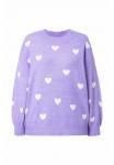 Джемпер Studio Untold HEARTS, Purple - фото 4