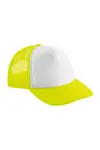 Винтажная кепка Snapback Trucker Beechfield, желтый - фото