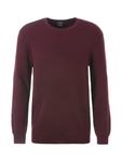 Пуловер John Devin Rundhals, цвет dunkelrot - фото