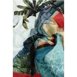 Узорчатый шелковый фуляр Dsquared2, Multicolor - фото 2