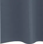 Плотные шторы с кольцами, 2 шт., антрацит, 140 x 140 см vidaXL - фото 6