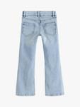 Детские расклешенные джинсы с вышивкой Lindex, Light Denim - фото 5