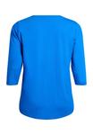 Топ Active by Zizzi TRAINING MIT 3/4-ÄRMELN, Princess Blue/Royal Blue - фото 5